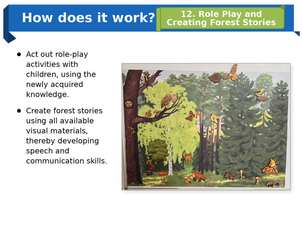 Large Magnetic Nature Game “Forest”