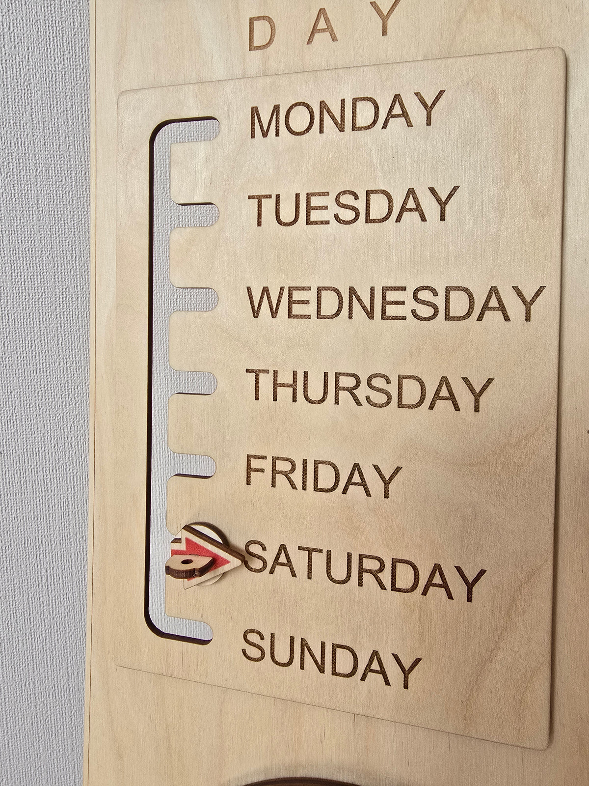 Personalized Wooden Nature Calendar – Daily Learning Through Nature, Weather & Routine | Eduletto