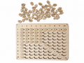Build the Times Table Wooden Multiplication Board – Make Multiplication Visual, Practical & Hands-On | Eduletto