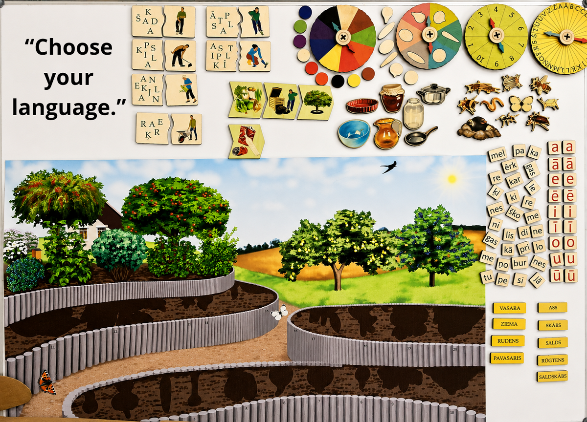 Large Nature Game “The Garden”