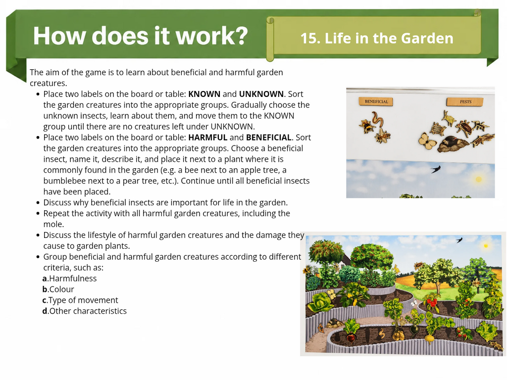 Large Nature Game “The Garden”