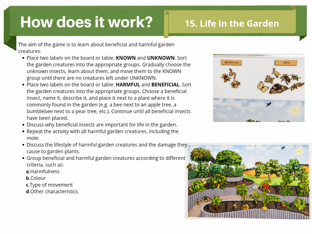 Large Nature Game “The Garden”