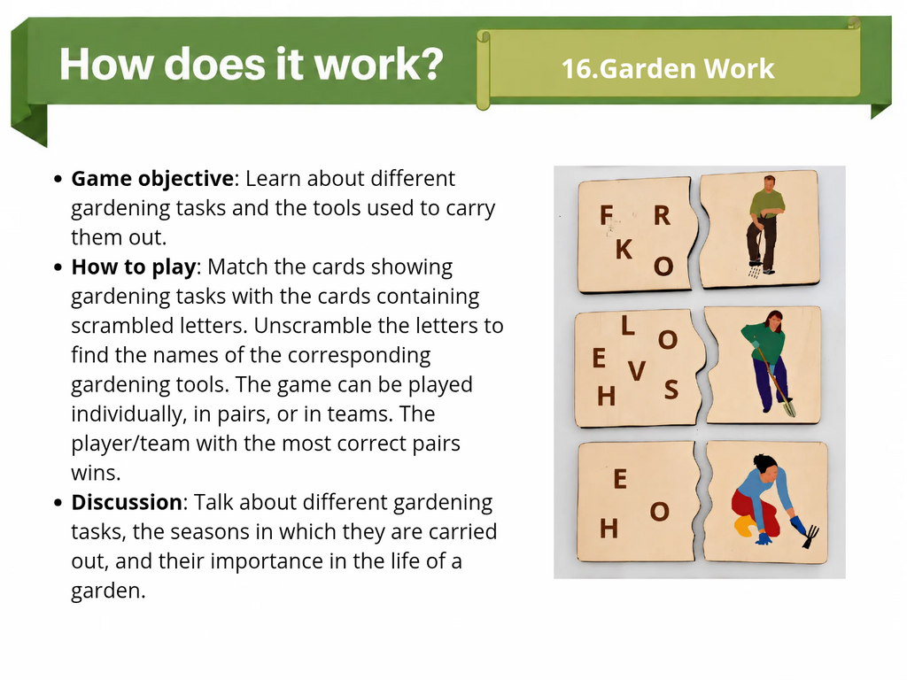 Large Nature Game “The Garden”