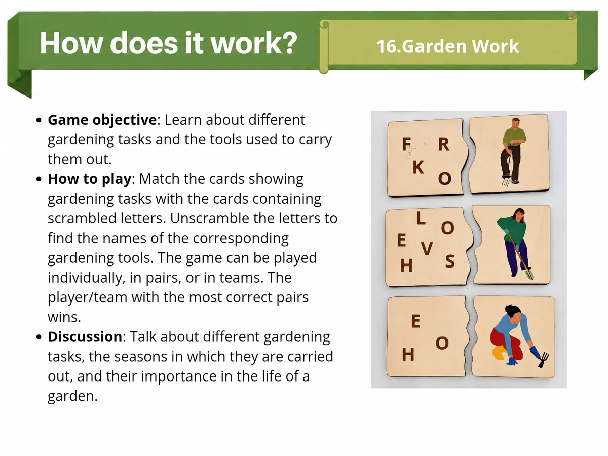 Large Nature Game “The Garden”