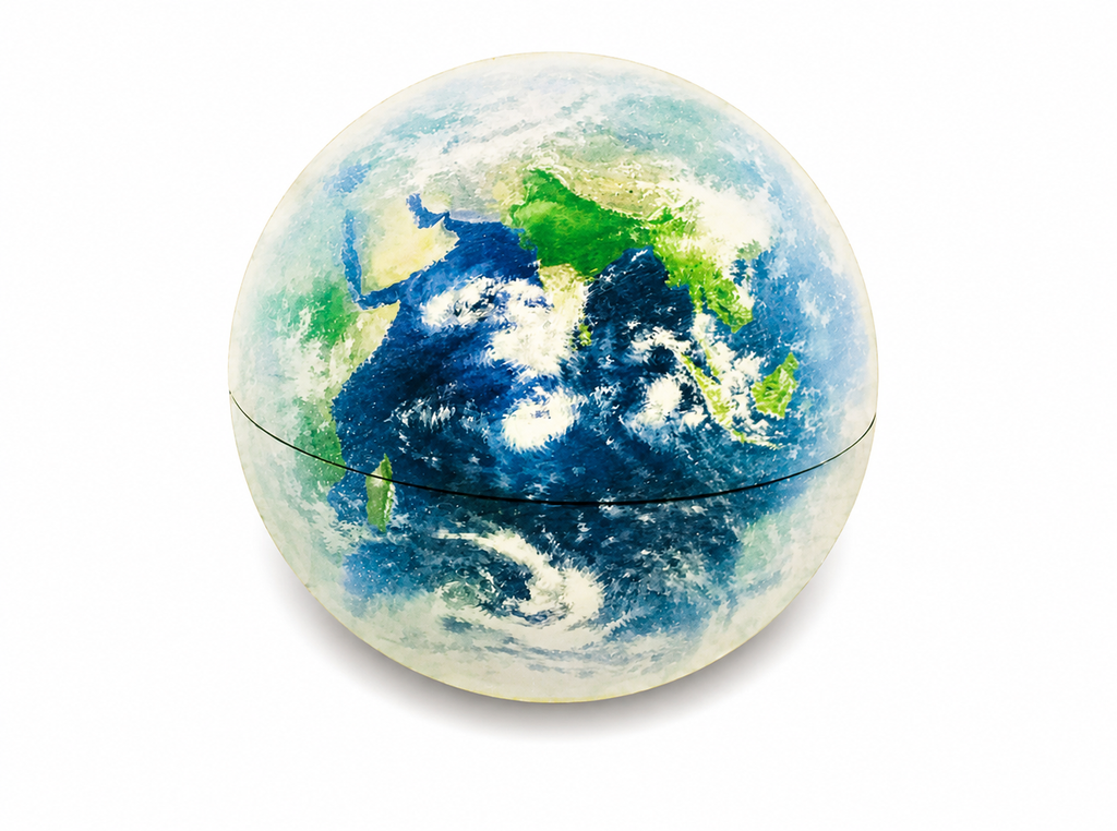 Magnetic Earth Structure Model – Wooden Educational Science Tool