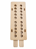 Two-Row Abacus – Wooden Educational Math &amp; Learning Tool