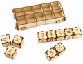 Wooden Number Cubes – Educational Math Game