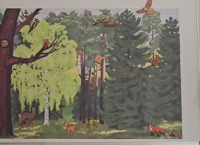 Large Magnetic Nature Game “Forest”