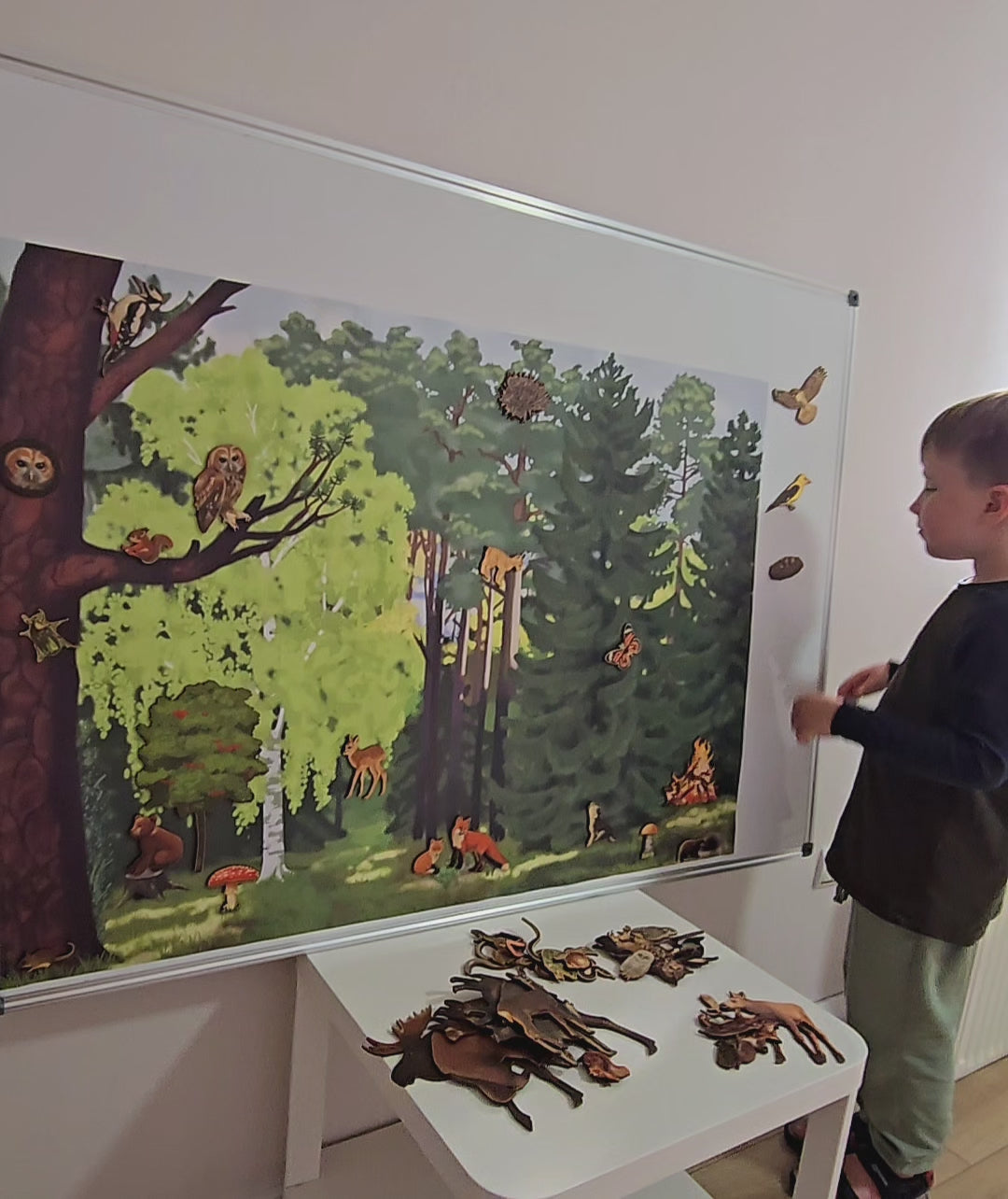 Large Magnetic Nature Game “Forest” | Eduletto